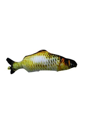 Toys Kedi Otlu Sesli Yakalama Yavru-Yetişkin Balık-Çıngırak-Olta Kedi Oyuncağı