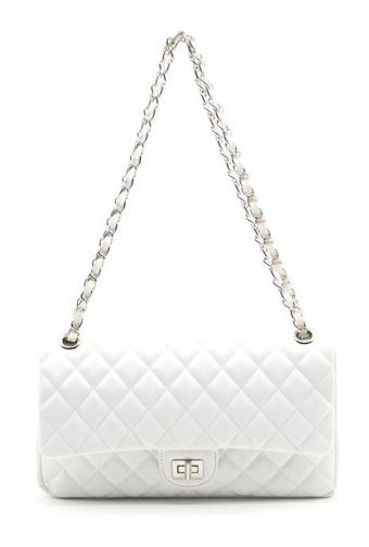 Silver & Polo Sp1059 Kadın Omuz Çantası Beyaz - Beyaz