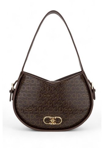 Pierre Cardin Monogram 05Pc24Y536Pmn Kadın Omuz Çantası Kahverengi