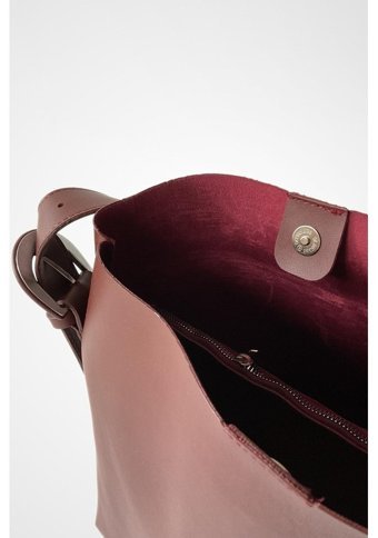 Modhy Nomu Toka Detaylı Shopper Kadın Omuz Çantası Bordo