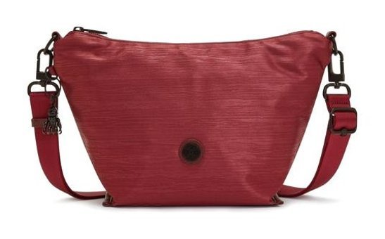 Kipling Malika Muze + Wıne Kadın Omuz Çantası Bordo