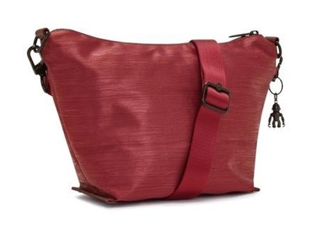 Kipling Malika Muze + Wıne Kadın Omuz Çantası Bordo