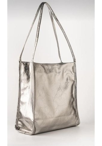 Takmoda İnce Saplı Rengi Silver Kadın Omuz Çantası Gümüş