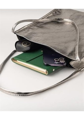Takmoda İnce Saplı Rengi Silver Kadın Omuz Çantası Gümüş