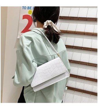 Jzcat Niş Üst Düzey Moda Kadın Omuz Çantası Beyaz