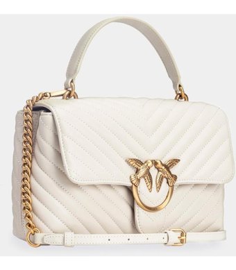 Pinko 100043 A0Gk Z14Q Kadın Omuz Çantası Beyaz