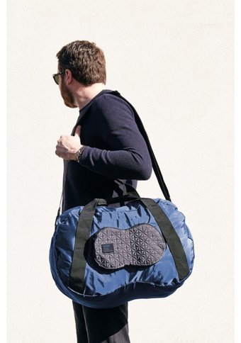 Lexon Design Lexon Peanut Duffle Seyahat Kadın Omuz Çantası Mavi