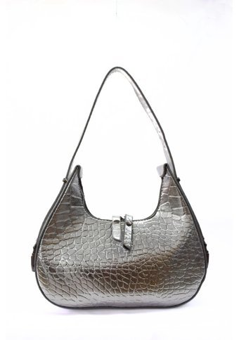 Swessa Deri Baget Cherry Bag Kadın Omuz Çantası Lame