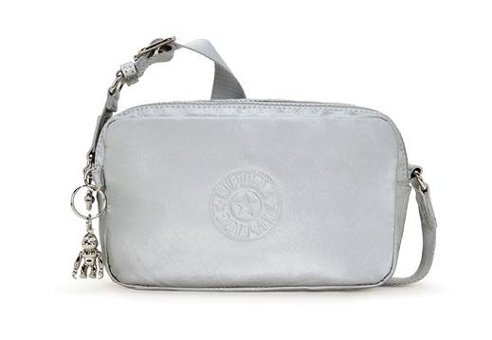 Kipling Milda Sılver Glam Kadın Omuz Çantası Gri