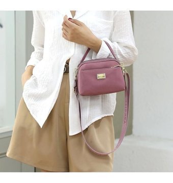 Worryfreeshopping Lbw Fashion Hafif Naylon Kadın Omuz Çantası Kırmızı