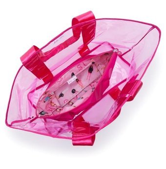 Kipling Jacey Xl Büyük Boy Power P Transpa Kadın Omuz Çantası Pembe
