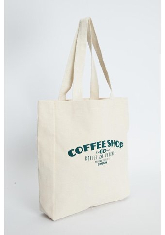 Manuka Körüklü Bez Coffee Shop Kadın Omuz Çantası Bej