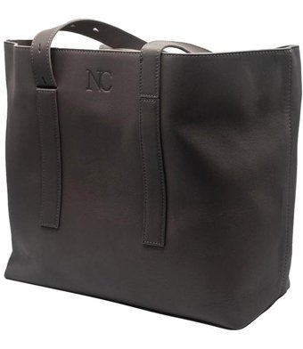Nell Collection Nell Collectıon 2002 Vegetal Kadın Omuz Çantası Gri