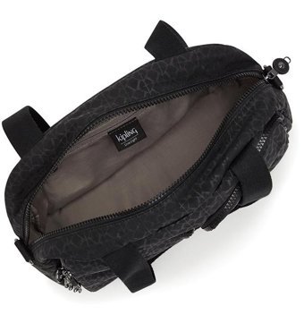 Kipling Cool Defea Sıgnature Emb Kadın Omuz Çantası Siyah