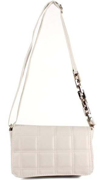 Luwwe Bag'S Kapitone 20381 Kadın Omuz Çantası Beyaz
