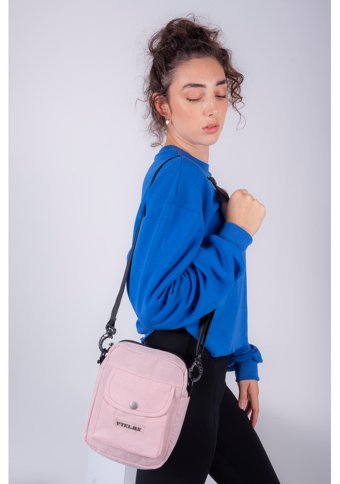 Vatkalimon Kadın Omuz Çantası Pembe