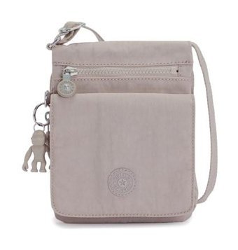 Kipling New Eldorado Grıs Kadın Omuz Çantası Gri
