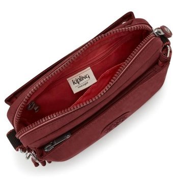 Kipling Abanu Fng Rust Kadın Omuz Çantası Bordo