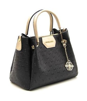 Silver & Polo Nv1115 S.Nut Kadın Omuz Çantası Siyah - Kahverengi