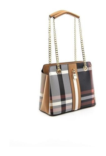 Silver & Polo A. Nv1122 A. Kadın Omuz Çantası Siyah - Taba
