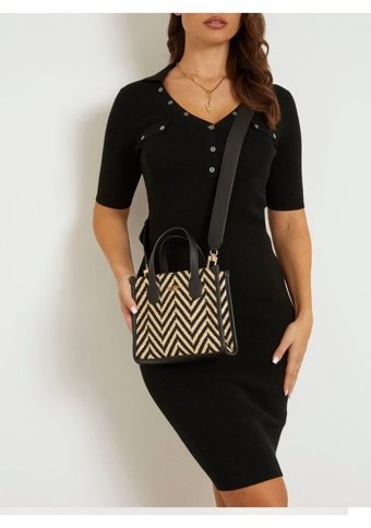 Guess Hwcv8665770Bla Kadın Omuz Çantası Siyah