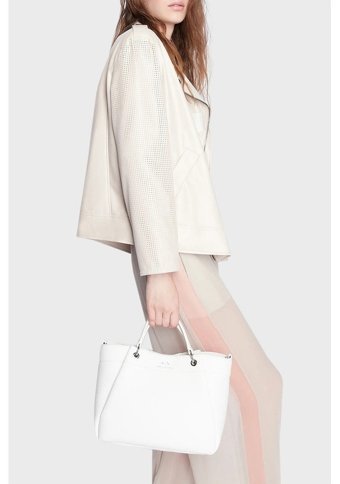 Armani Exchange 942910 Cc783 00 Kadın Omuz Çantası Beyaz