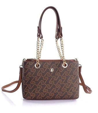 U.S. Polo Assn. Us23547 Kadın Omuz Çantası Kahverengi