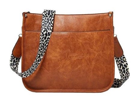 Sunnystore Ss YuekedaLeopar Tek Kadın Omuz Çantası Kahverengi