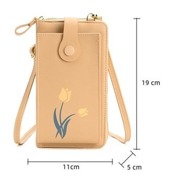 Sunnystore Ss Yuekeda Çiçek Kadın Omuz Çantası Mavi