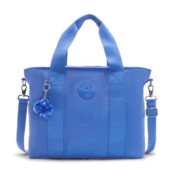 Kipling Minta L Büyük Boy Havana Kadın Omuz Çantası Mavi