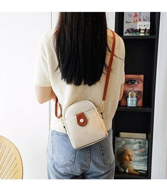 Alibee Moda Yumuşak Pu Deri Çok Fonksiyonlu Hafif Küçük Kadın Omuz Çantası Çok Renkli