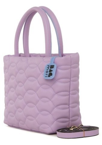 Bagmori Tasarım Nakışlı Mini Lila Lila Kadın Omuz Çantası Lila