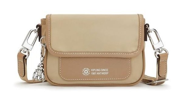 Kipling Inaki S Natural Bge Mu Kadın Omuz Çantası Bej