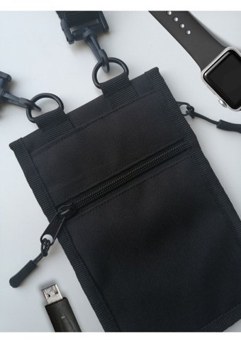 Vatkalimon Unisex Kadın Omuz Çantası Siyah