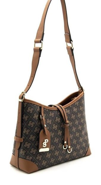 Silver & Polo Nv1124 Kadın Omuz Çantası Kahverengi - Taba