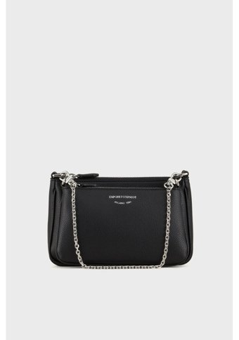 Emporio Armani Y3H317 Kadın Omuz Çantası Siyah