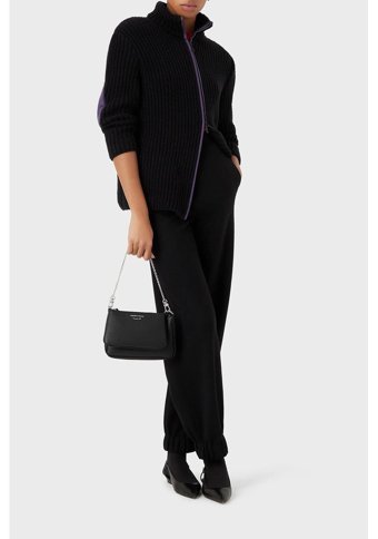 Emporio Armani Y3H317 Kadın Omuz Çantası Siyah