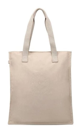Smart Bags 20223076K Krinkıl Kumaş Kadın Omuz Çantası Bej