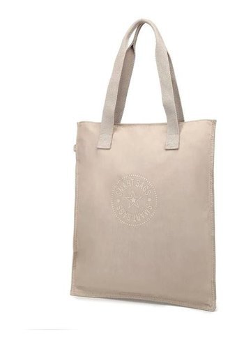 Smart Bags 20223076K Krinkıl Kumaş Kadın Omuz Çantası Bej
