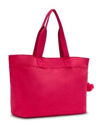 Kipling Colissa Büyük Confettı Kadın Omuz Çantası Pembe