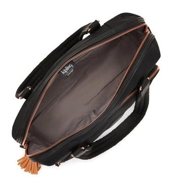 Kipling Linza Büyük Boy Rose Kadın Omuz Çantası Siyah