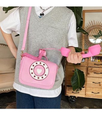Happyplanet KkpOi Alışveriş Tote Kadın Omuz Çantası Pembe