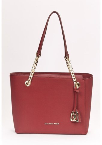 U.S. Polo Assn. Us18741 Diğer Kadın Omuz Çantası Bordo
