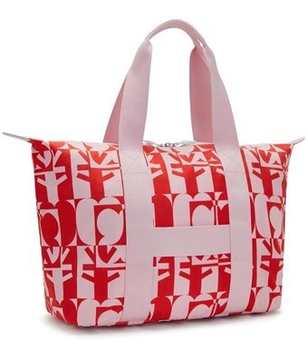 Kipling 1533024685 Art M Seyahat Kadın Omuz Çantası Kırmızı - Pudra