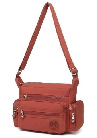 Smart Bags Krinkıl Kiremit Smb1008 Kadın Omuz Çantası Çok Renkli