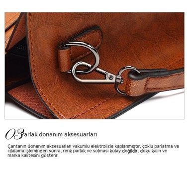 Alibee 2023 Yeni Kadın Omuz Çantası Pembe