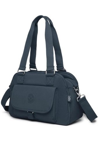 Smart Bags Krinkıl Kumaş 1122 Petrol Petrol Kadın Omuz Çantası Petrol