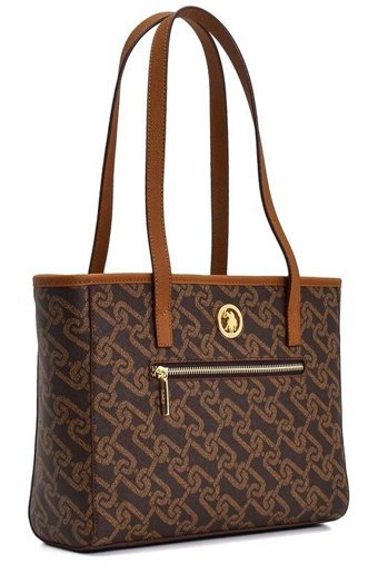 U.S. Polo Assn. Us23116 Kadın Omuz Çantası Kahverengi - Taba
