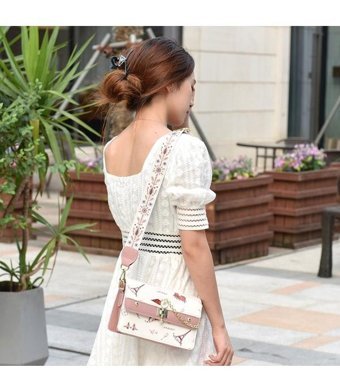 Jzcat Fashion Büyük Kapasiteli Çok Yönlü Kadın Omuz Çantası Pembe