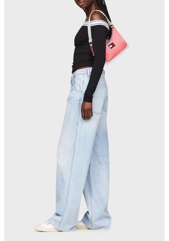 Tommy Jeans Aw0Aw15949 Tıc Kadın Omuz Çantası Pembe